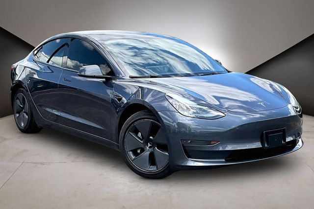 Used 2022 Tesla Model 3 Base with VIN 5YJ3E1EA8NF290423 for sale in Dallas, TX