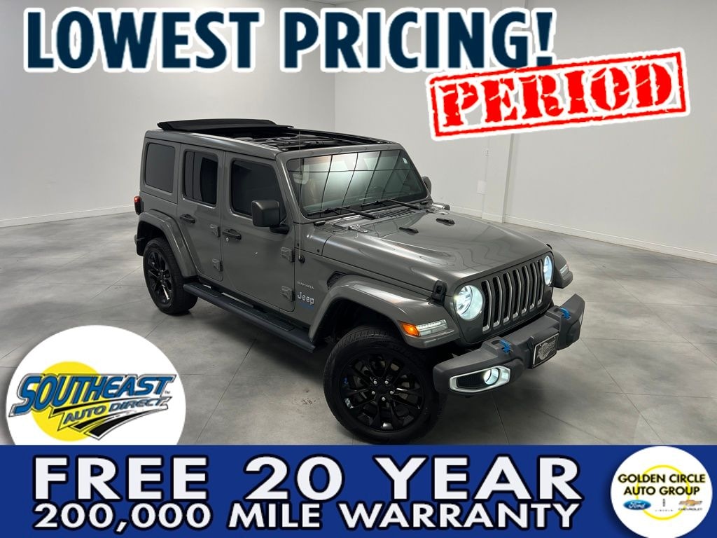 Used 2022 Jeep Wrangler Unlimited Sahara 4xe SUV