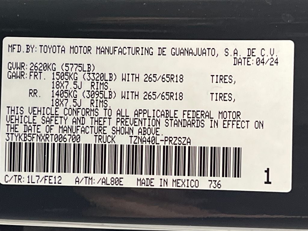 2024 Toyota Tacoma TRD Sport - Photo 28