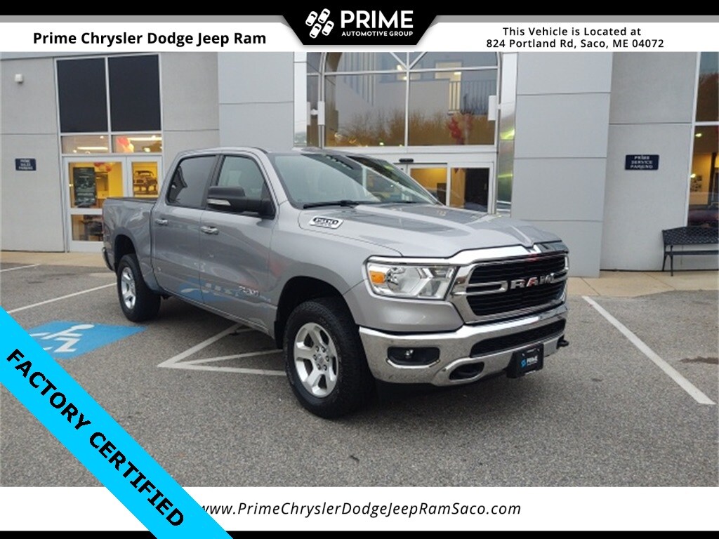 Certified 2019 Ram All-New 1500 Big Horn/Lone Star Truck Crew Cab