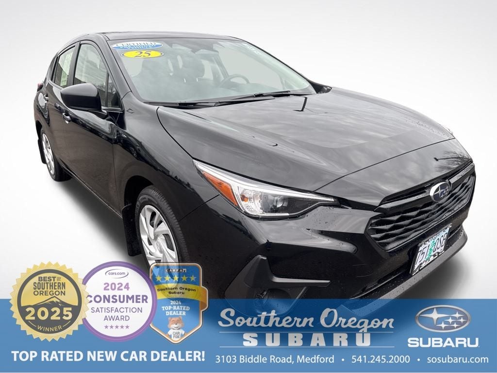Certified 2025 Subaru Impreza Base Hatchback