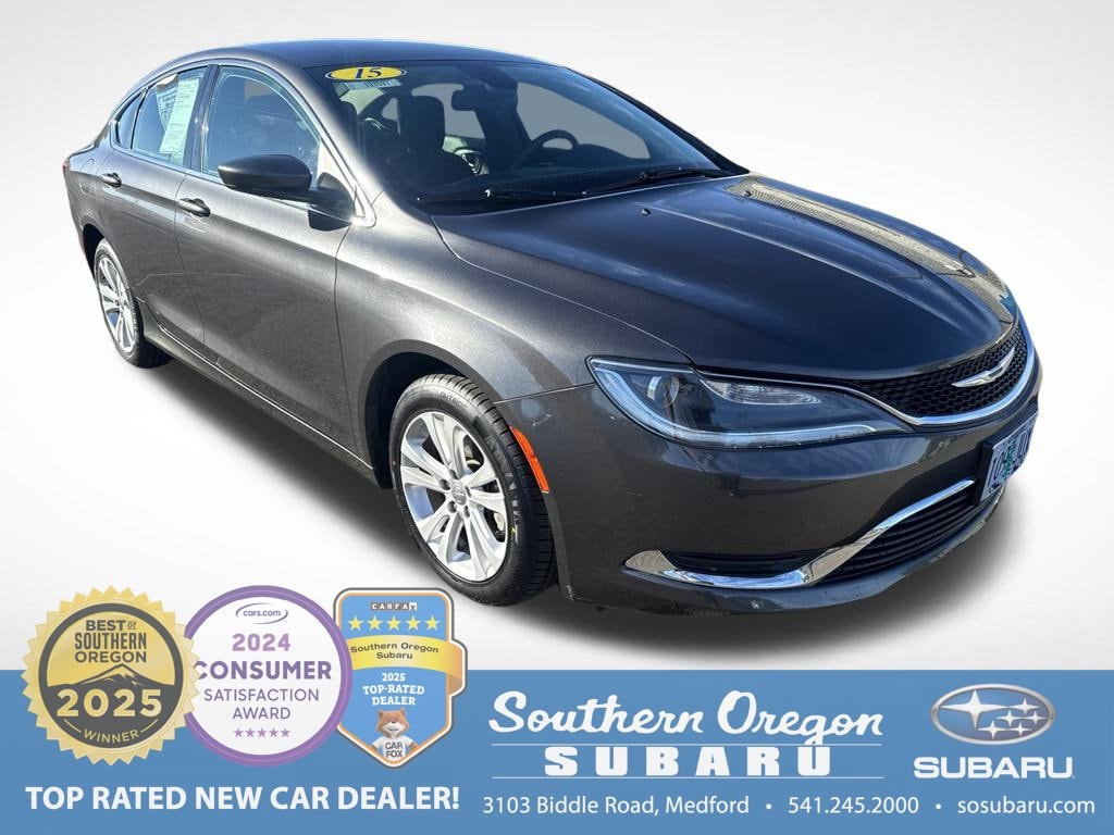 Used 2015 Chrysler 200 Limited with VIN 1C3CCCABXFN580735 for sale in Medford, OR