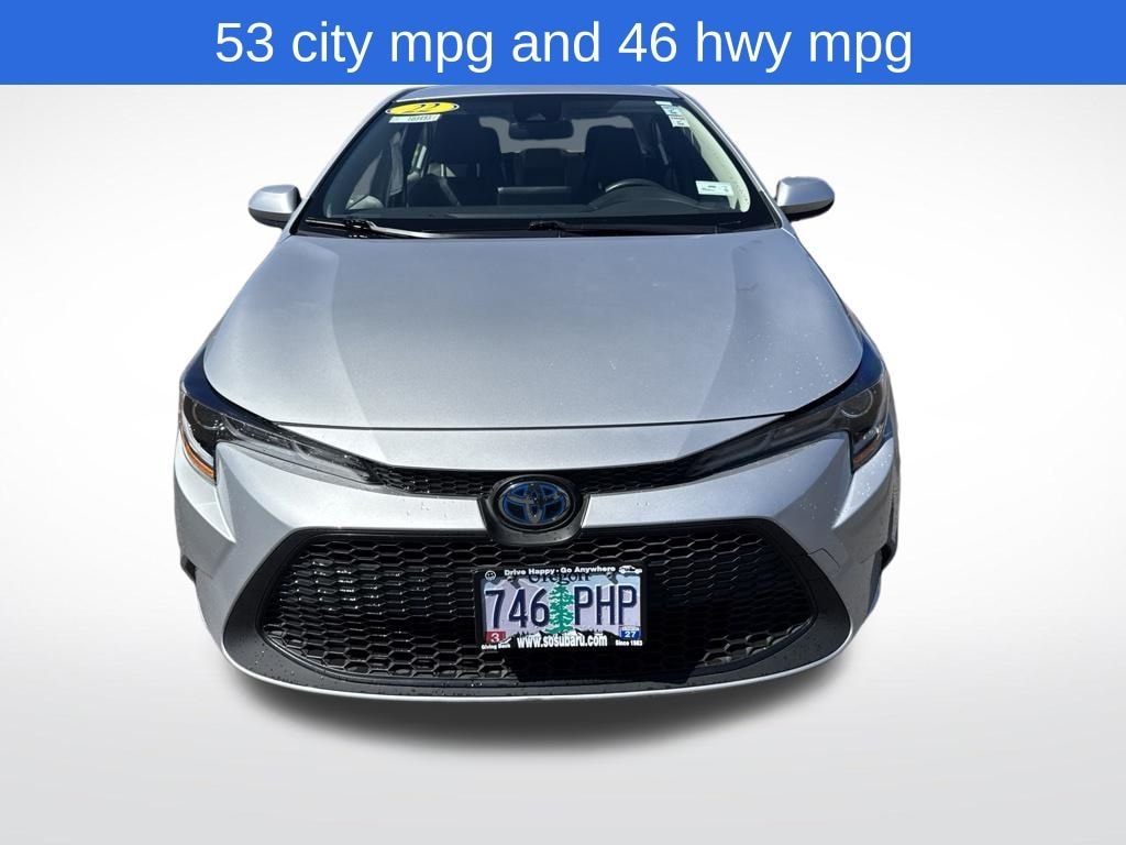Used 2022 Toyota Corolla Hybrid LE Sedan