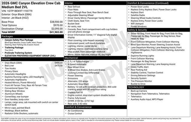 2026 GMC Canyon Elevation - Photo 49