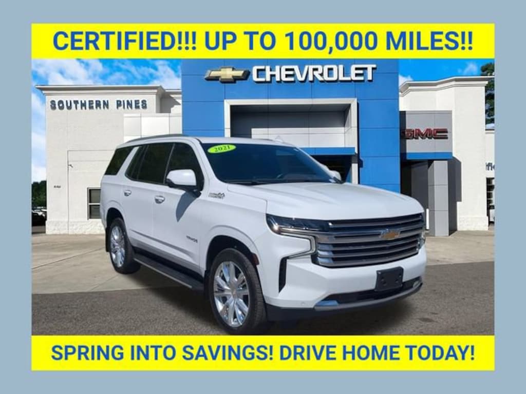 Used 2021 Chevrolet Tahoe High Country SUV