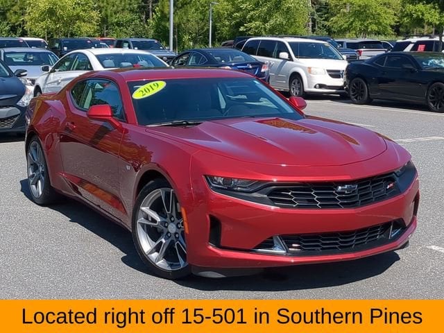 Used 2019 Chevrolet Camaro 3LT with VIN 1G1FD1RS0K0128825 for sale in Southern Pines, NC