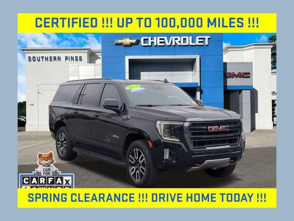Used 2024 GMC Yukon XL AT4 SUV