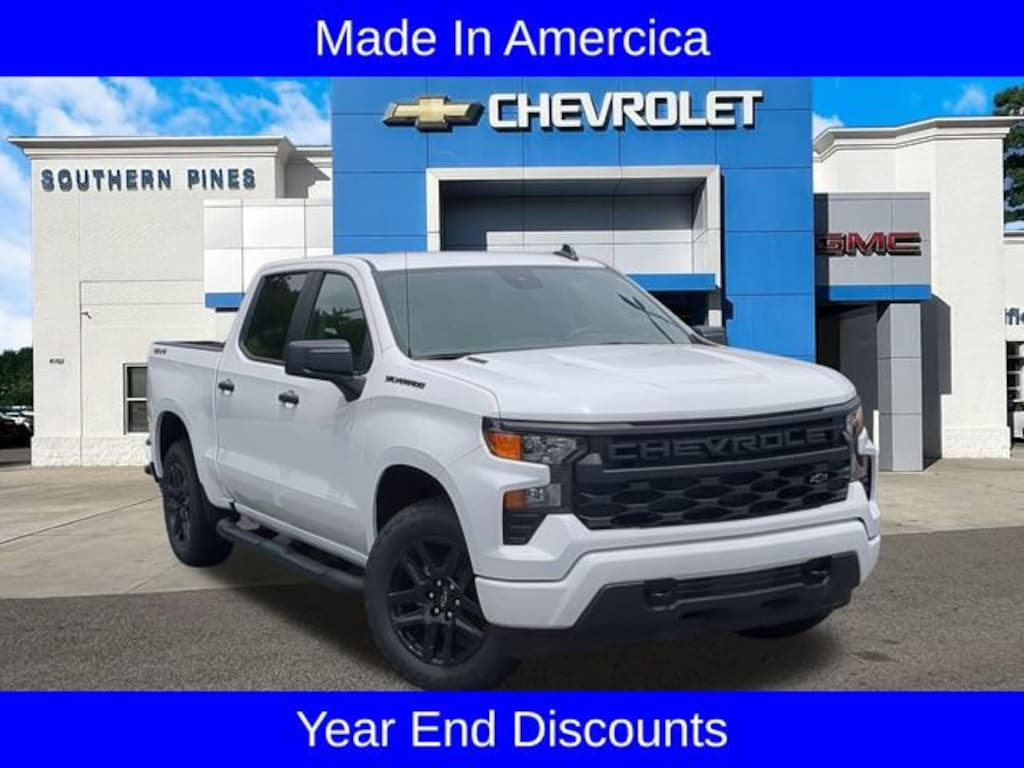 New 2025 Chevrolet Silverado 1500 Custom Truck