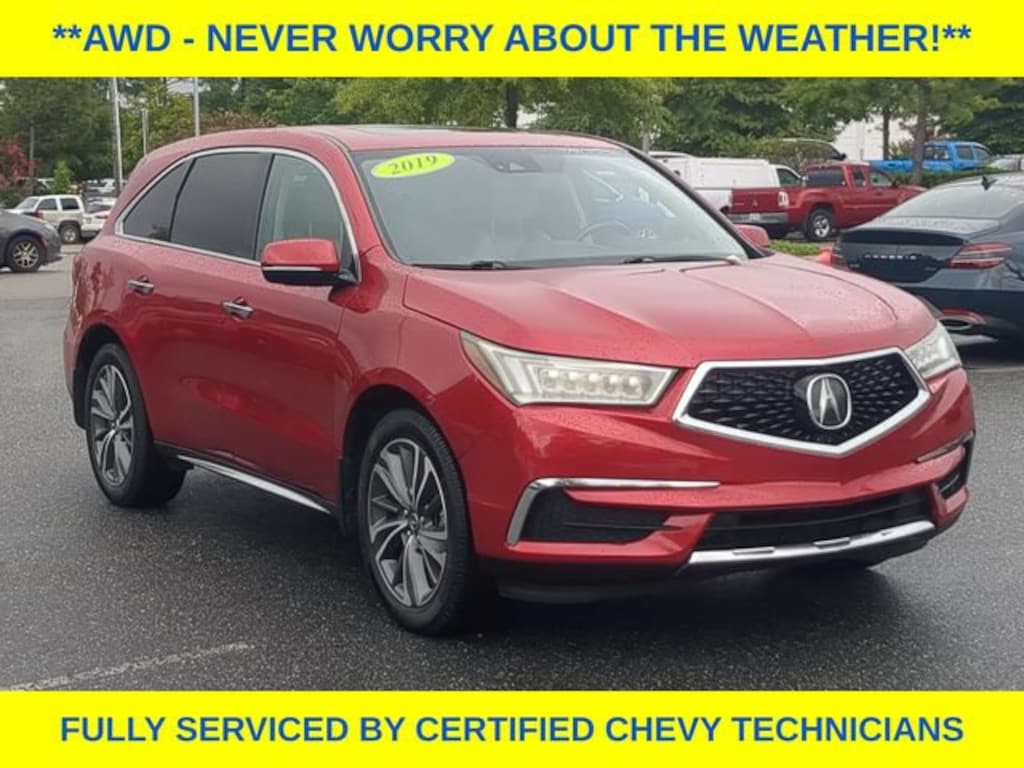 Used 2019 Acura MDX Tech Pkg SUV