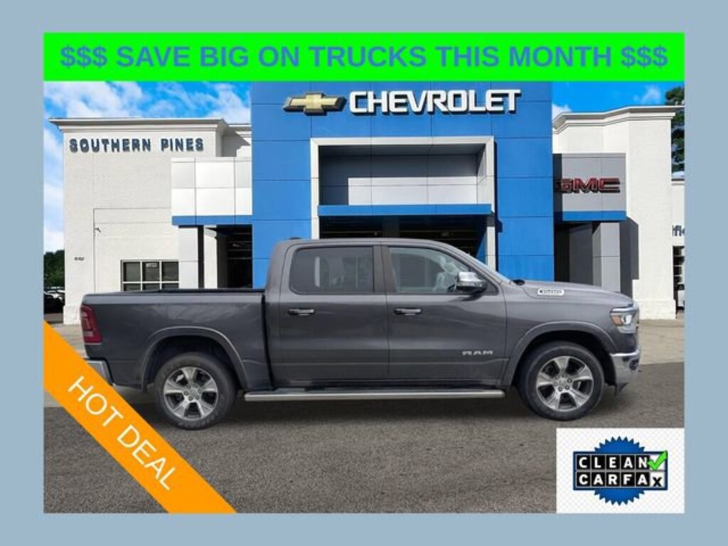 Used 2021 Ram 1500 Laramie Truck Crew Cab