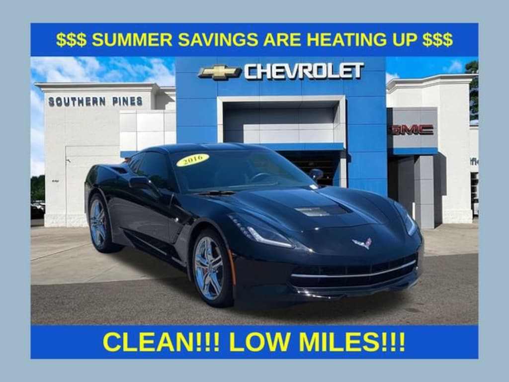 Used 2016 Chevrolet Corvette Stingray 1LT Coupe