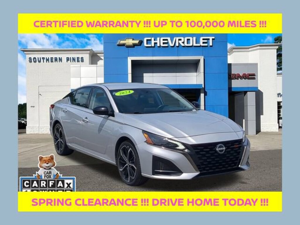 Used 2024 Nissan Altima 2.5 SR Sedan
