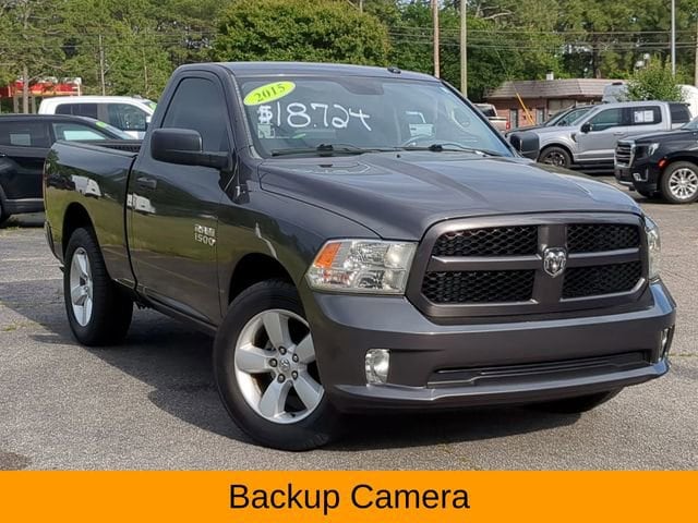 Used 2015 RAM Ram 1500 Pickup Express with VIN 3C6JR6AG5FG699016 for sale in Southern Pines, NC