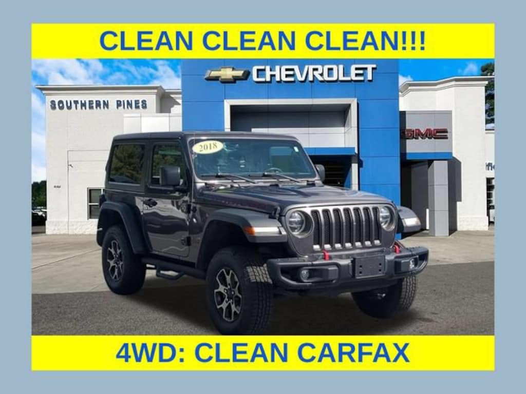 Used 2018 Jeep Wrangler Rubicon 4x4 SUV