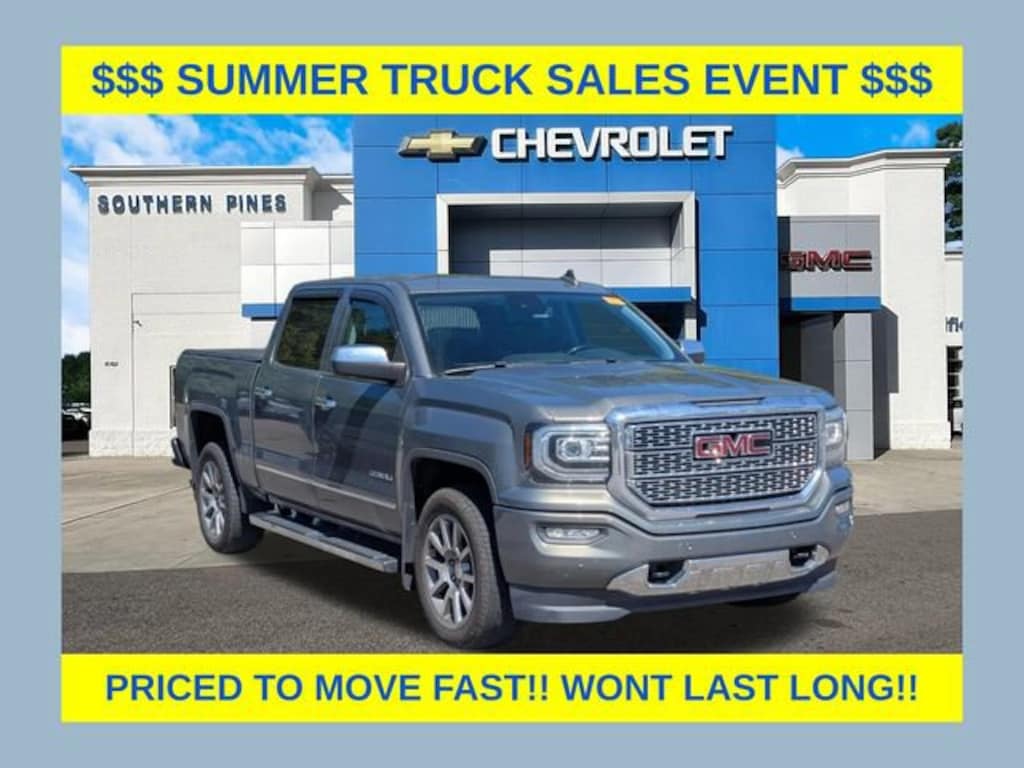 Used 2017 GMC Sierra 1500 Denali Truck Crew Cab