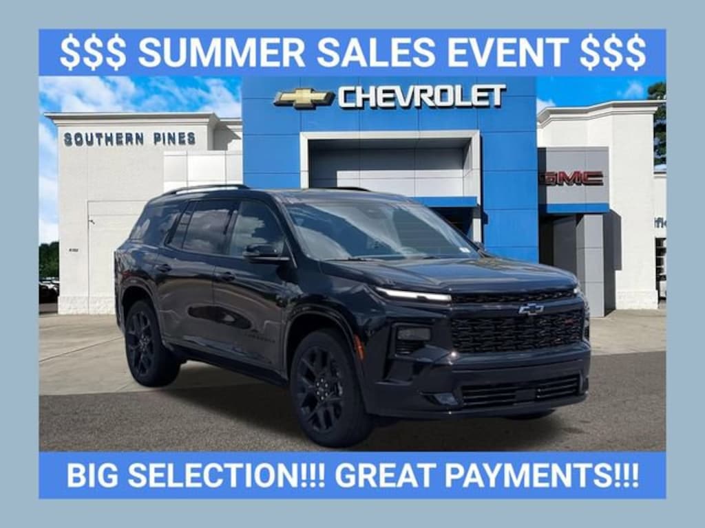 New 2026 Chevrolet Traverse RS SUV