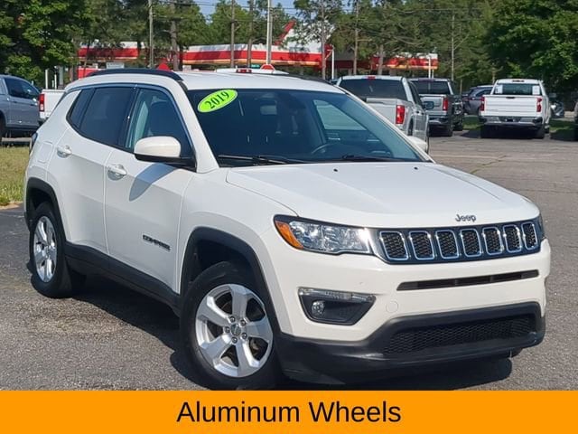 Used 2019 Jeep Compass Latitude with VIN 3C4NJCBB3KT654791 for sale in Southern Pines, NC