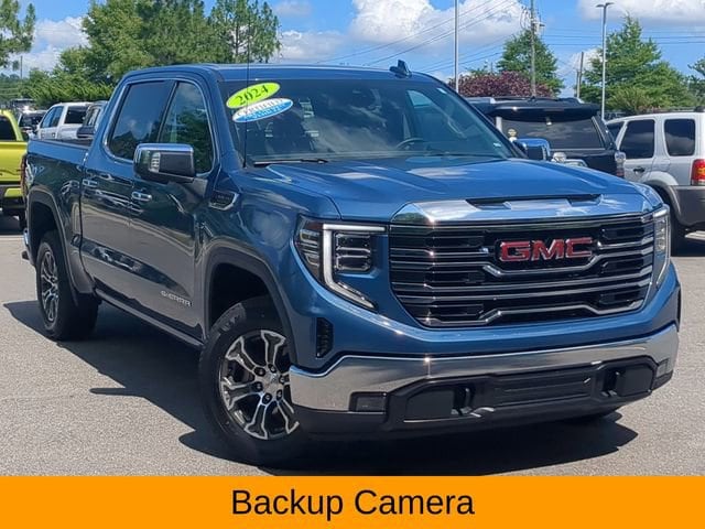 Certified 2024 GMC Sierra 1500 SLT with VIN 1GTPHDED0RZ185962 for sale in Southern Pines, NC