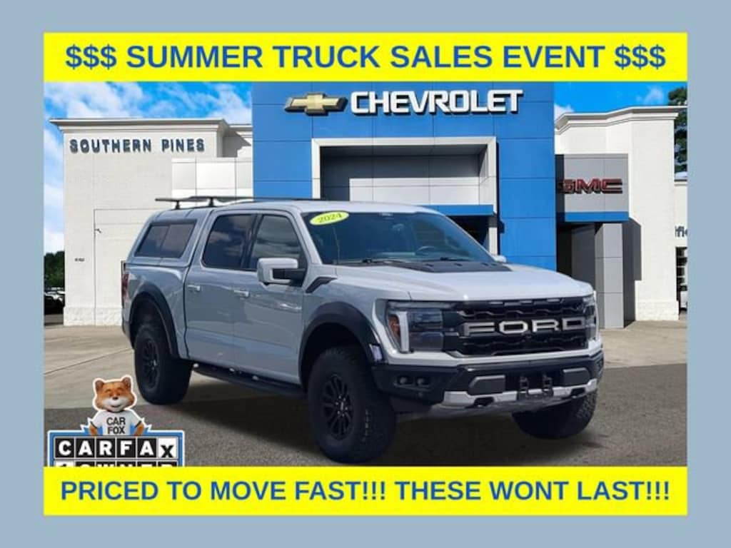 Used 2024 Ford F-150 Raptor Truck SuperCrew Cab