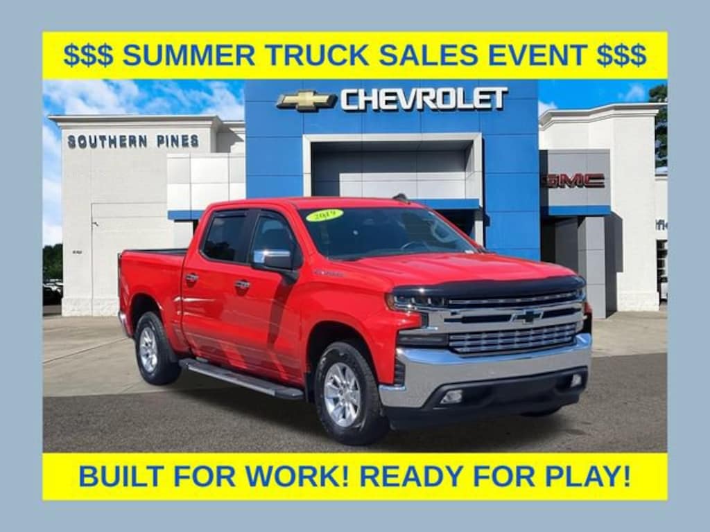 Used 2019 Chevrolet Silverado 1500 LT Truck Crew Cab