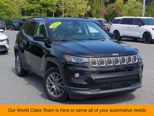 Used 2022 Jeep Compass Latitude with VIN 3C4NJCBB9NT106699 for sale in Southern Pines, NC