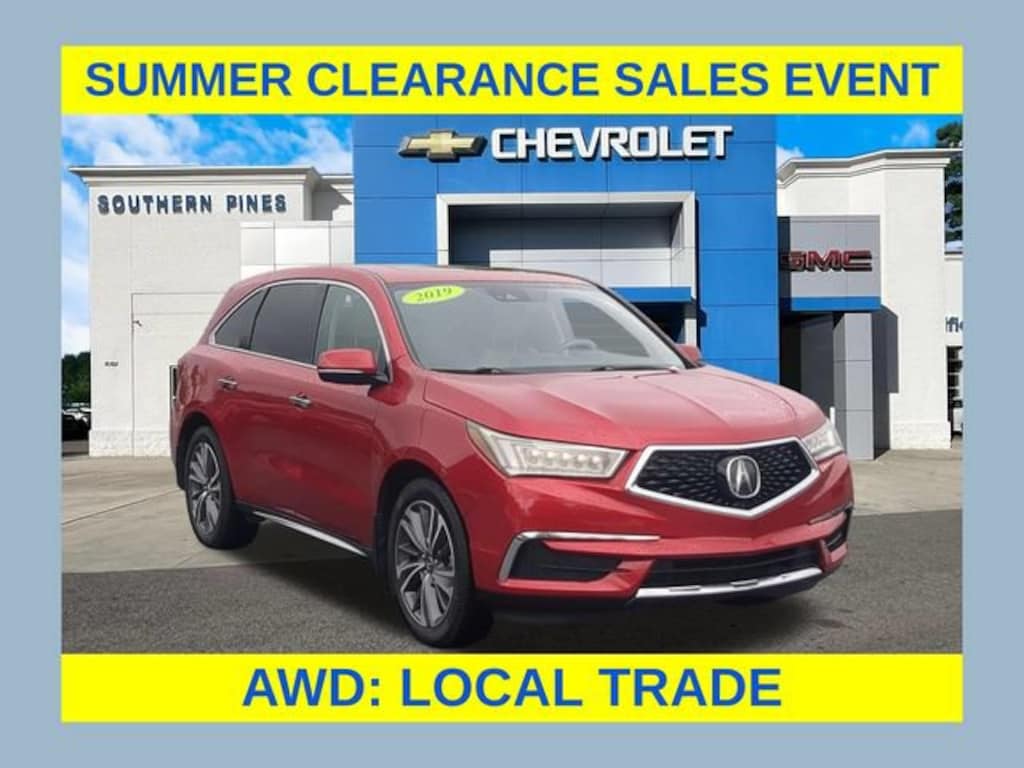 Used 2019 Acura MDX Tech Pkg SUV