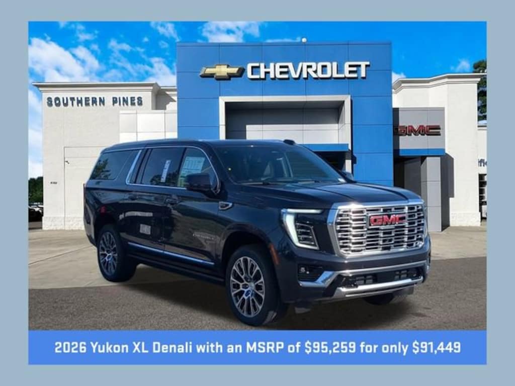 New 2026 GMC Yukon XL Denali SUV
