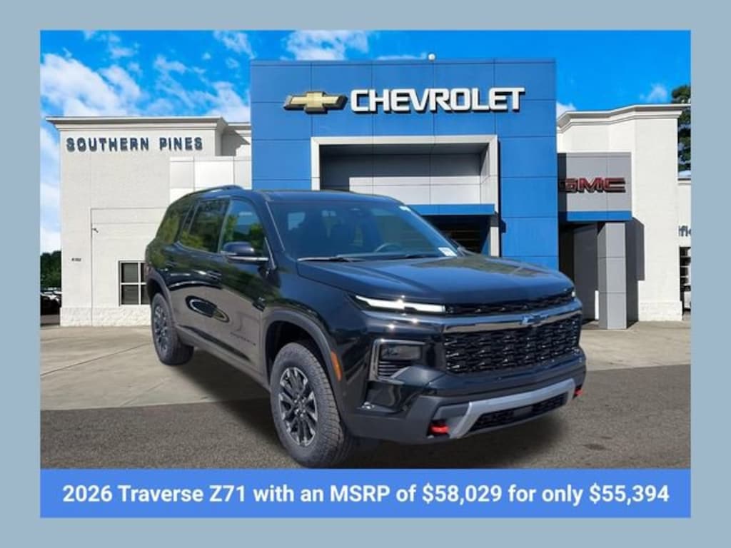 New 2026 Chevrolet Traverse Z71 SUV