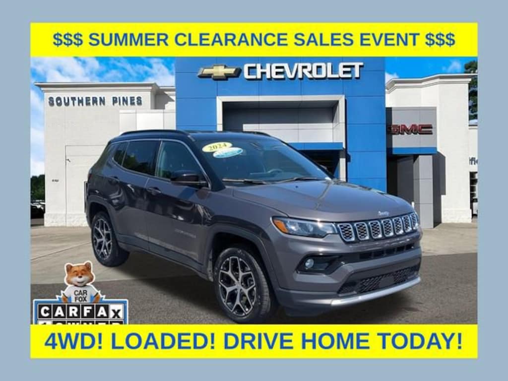 Used 2024 Jeep Compass Limited SUV