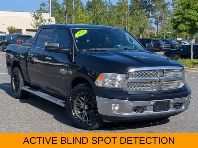 Used 2018 RAM Ram 1500 Pickup Lone Star Silver with VIN 1C6RR7LT3JS186562 for sale in Southern Pines, NC