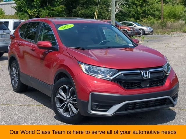 Used 2022 Honda CR-V EX-L with VIN 7FARW1H85NE021641 for sale in Southern Pines, NC