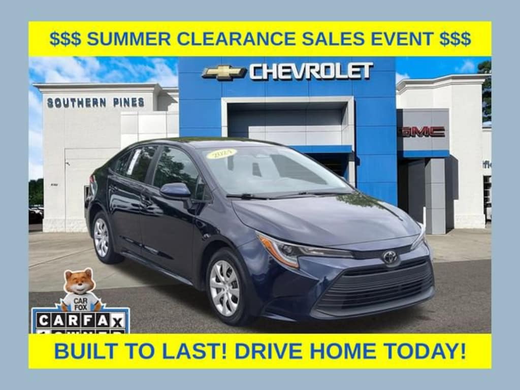 Used 2024 Toyota Corolla LE Sedan