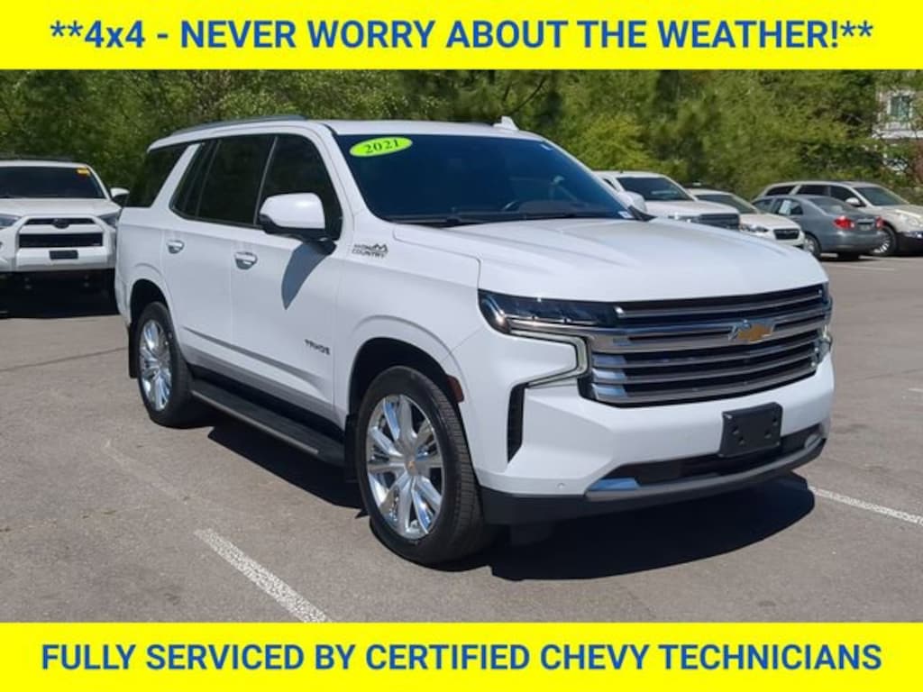 Used 2021 Chevrolet Tahoe High Country SUV