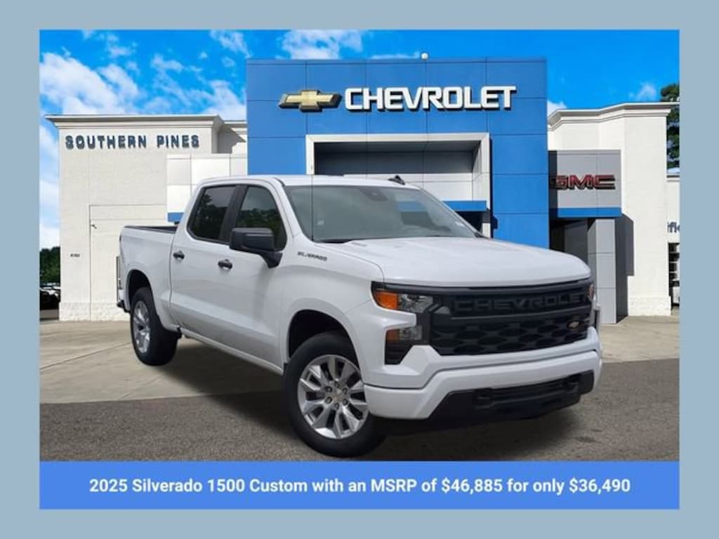 New 2025 Chevrolet Silverado 1500 Custom Truck