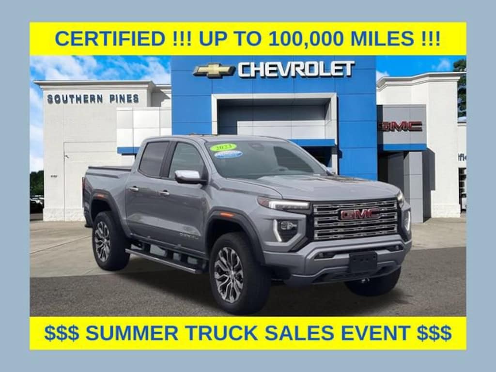 Used 2023 GMC Canyon Denali Truck Crew Cab