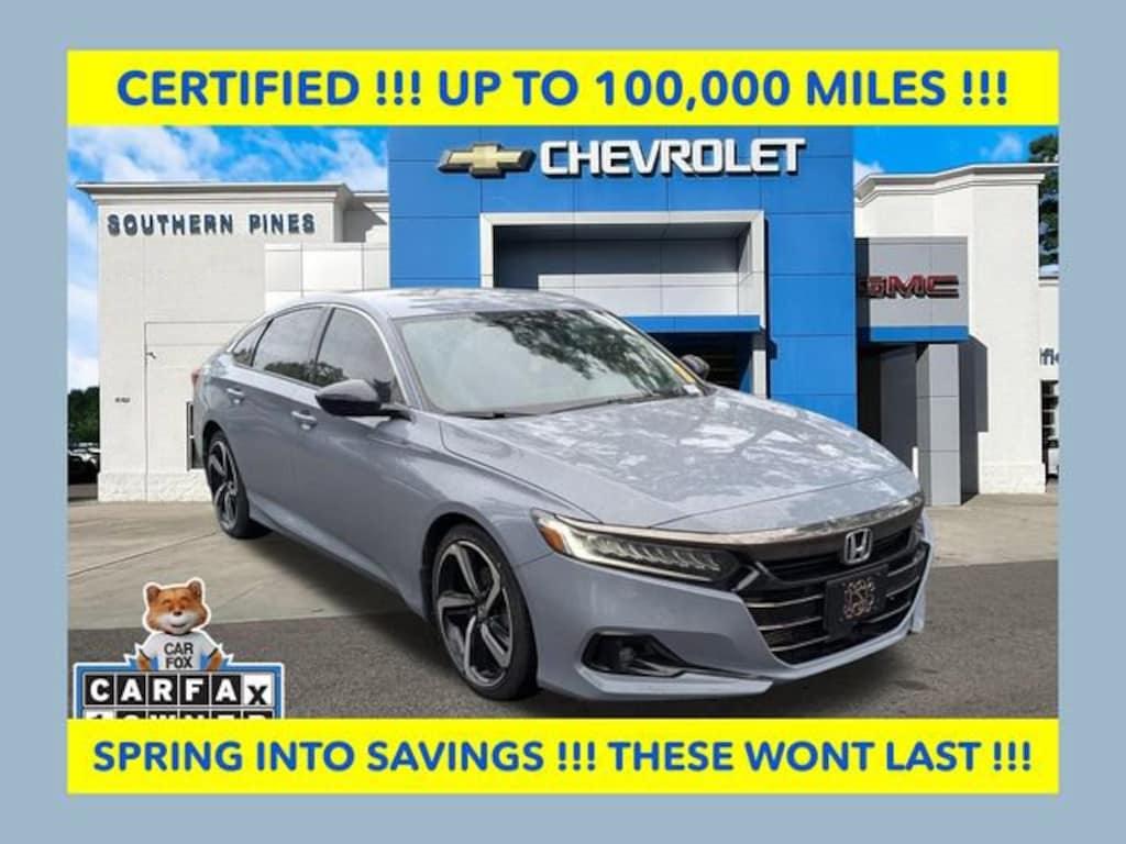 Used 2022 Honda Accord Sedan Sport SE Sedan