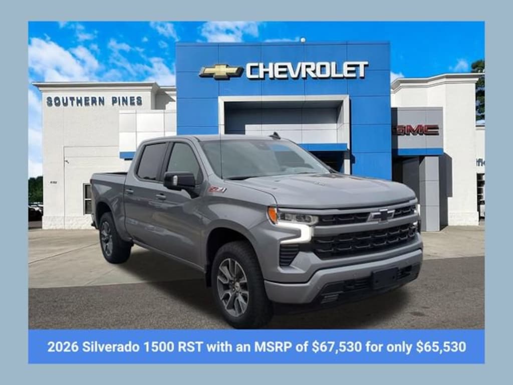 New 2026 Chevrolet Silverado 1500 RST Truck
