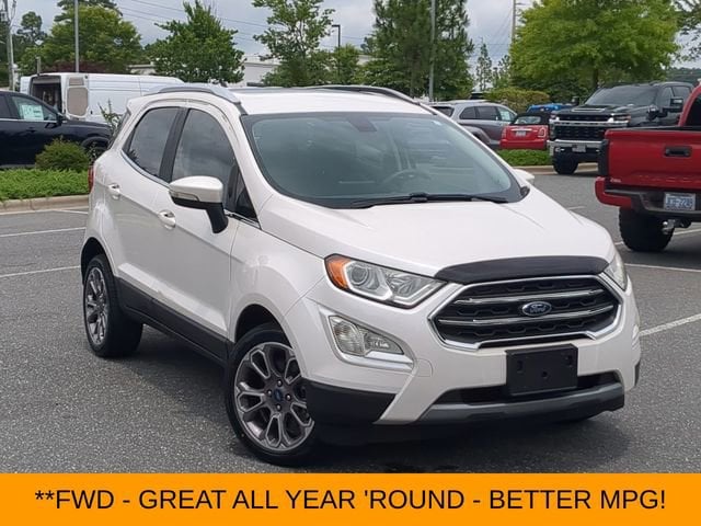 Used 2019 Ford Ecosport Titanium with VIN MAJ3S2KE5KC298029 for sale in Southern Pines, NC