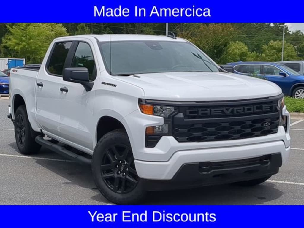 New 2025 Chevrolet Silverado 1500 Custom Truck