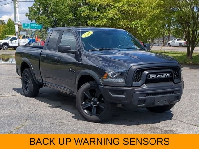 Used 2021 RAM Ram 1500 Classic Warlock with VIN 1C6RR7GG5MS560395 for sale in Southern Pines, NC