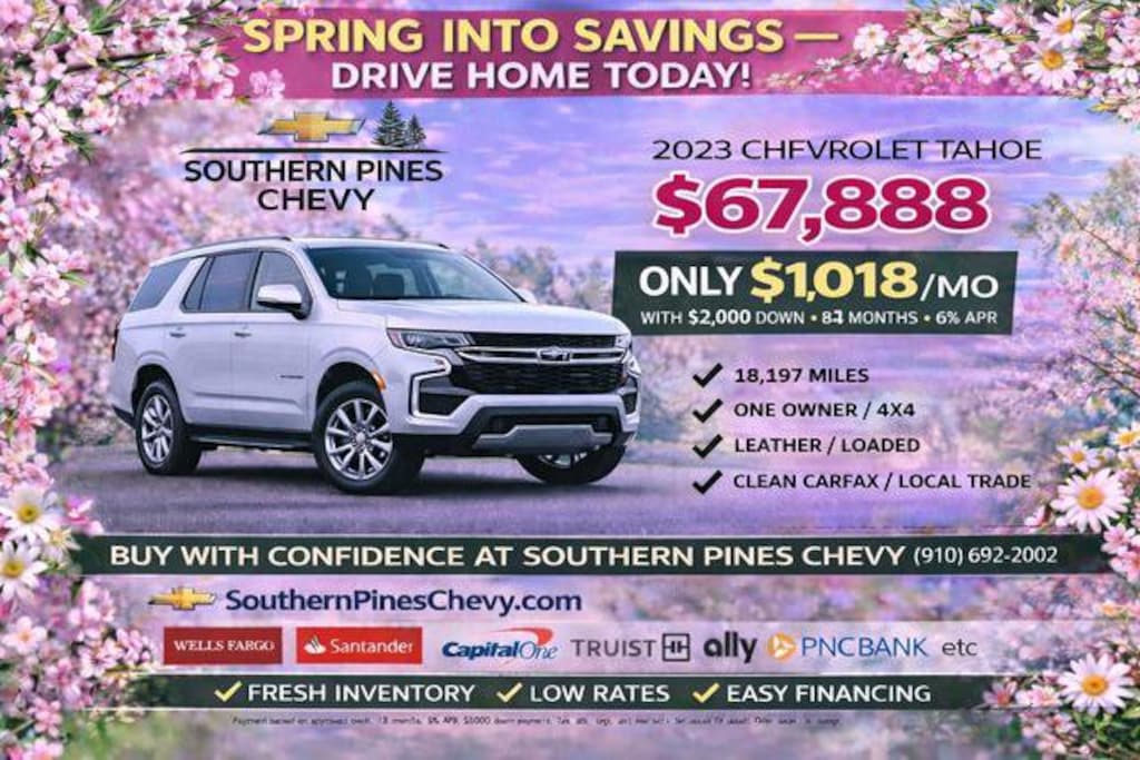 Used 2023 Chevrolet Tahoe High Country SUV