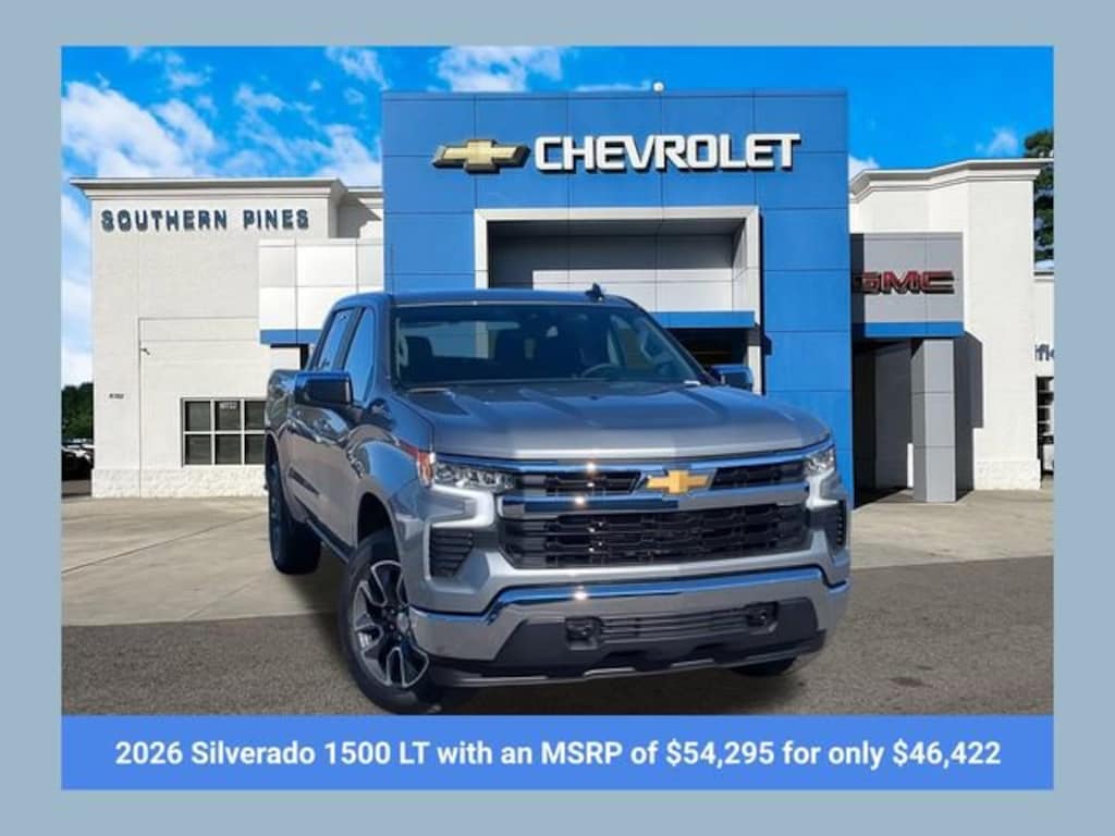 New 2026 Chevrolet Silverado 1500 LT (2FL) Truck