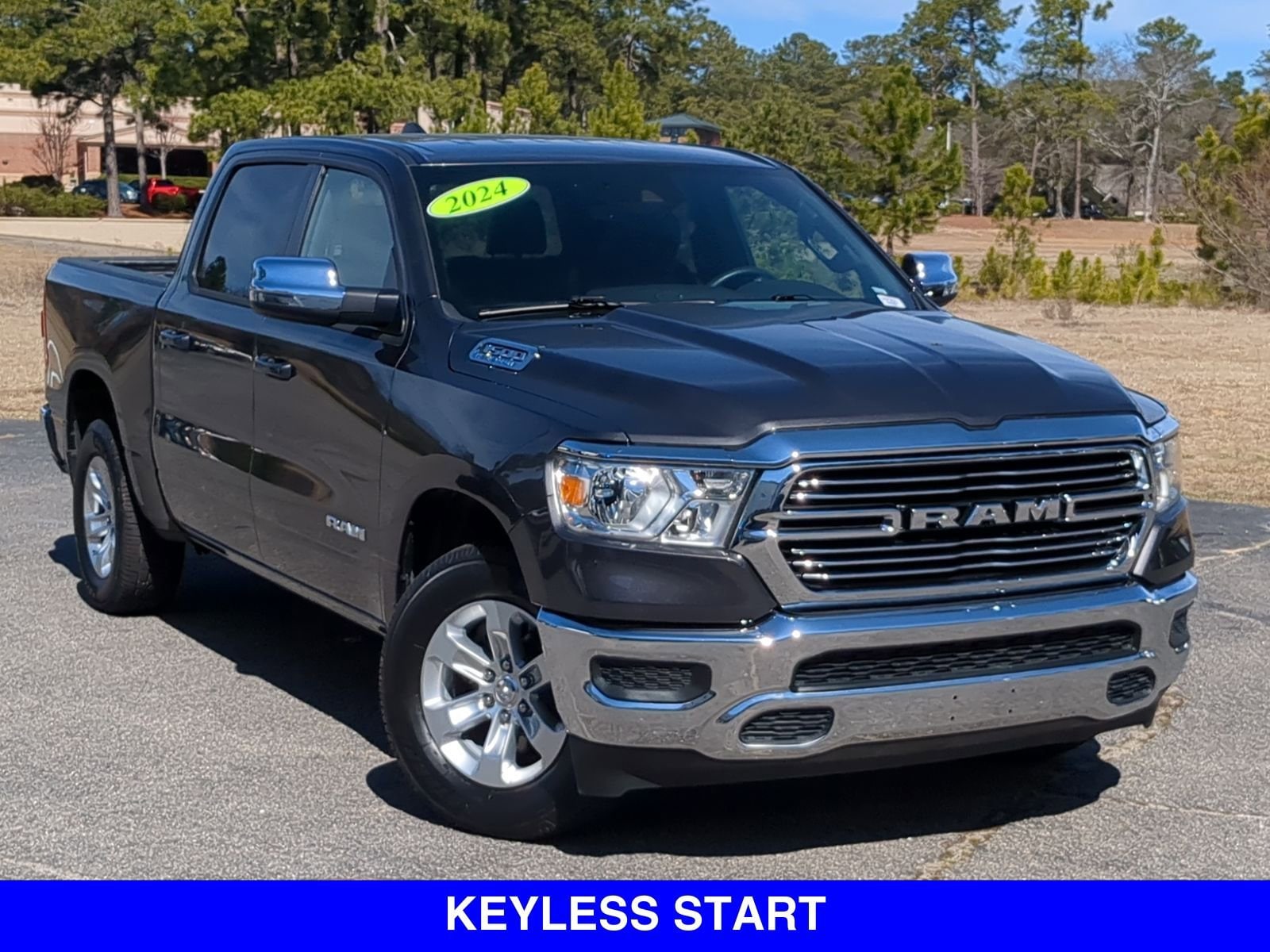 Used 2024 RAM Ram 1500 Pickup Laramie with VIN 1C6SRFJT9RN224062 for sale in Lighthouse Point, FL