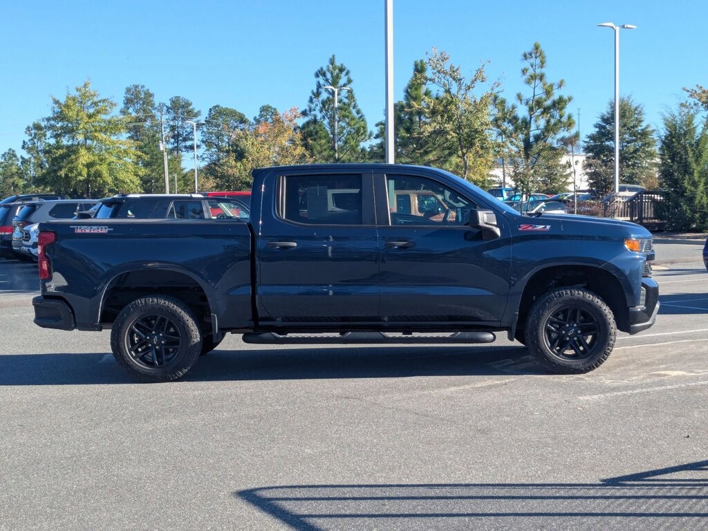 Used 2021 Chevrolet Silverado 1500 Custom Trail Boss Truck Crew Cab