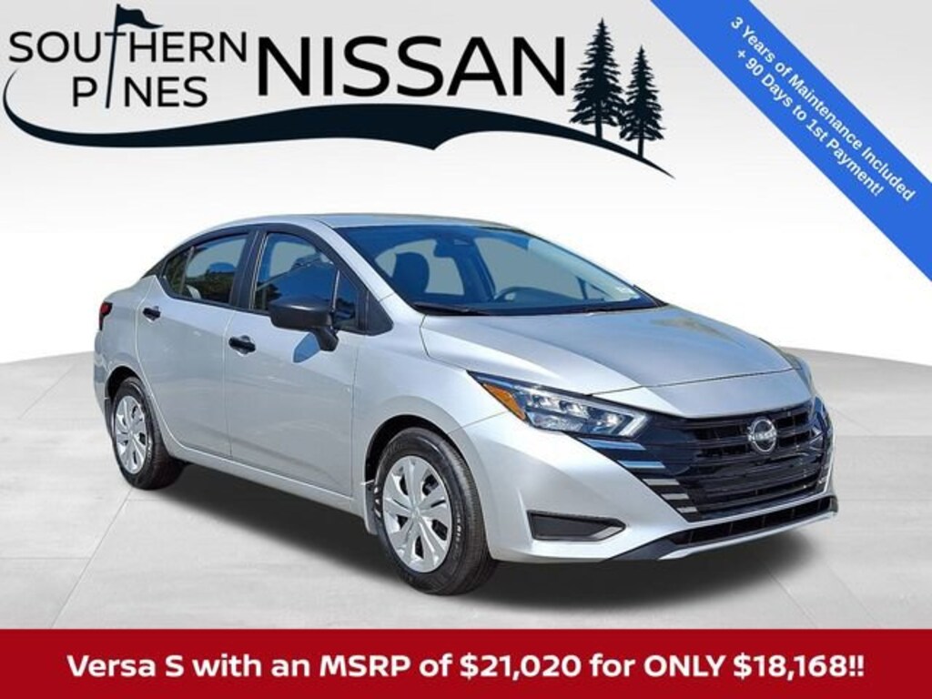 New 2025 Nissan Versa 1.6 S Sedan