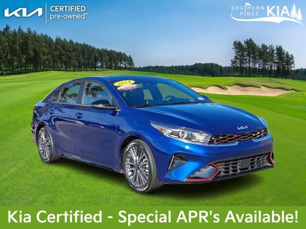 Certified 2024 Kia Forte GT-Line Sedan
