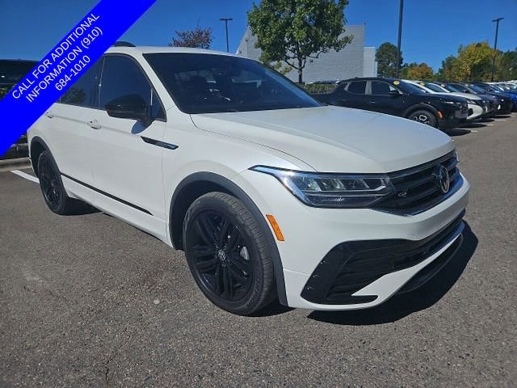 Used 2022 Volkswagen Tiguan 2.0T SE R-Line Black SUV