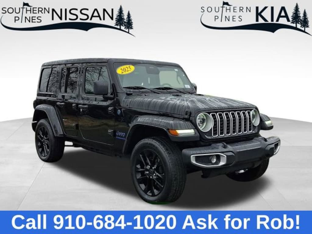 Used 2025 Jeep Wrangler 4xe Sahara SUV