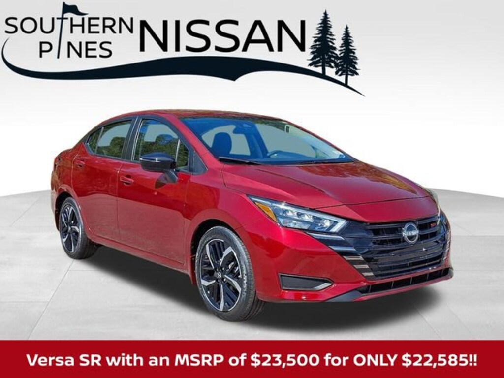 New 2025 Nissan Versa 1.6 SR Sedan