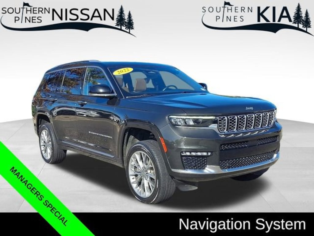 Used 2022 Jeep New Grand Cherokee Summit SUV